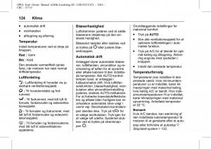 Opel-Karl-Bilens-instruktionsbog page 125 min