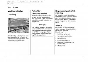 Opel-Karl-Bilens-instruktionsbog page 129 min