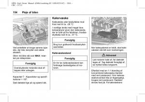 Opel-Karl-Bilens-instruktionsbog page 155 min