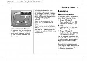 Opel-Karl-Bilens-instruktionsbog page 42 min