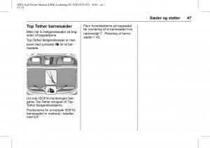 Opel-Karl-Bilens-instruktionsbog page 48 min