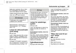 Opel-Karl-Bilens-instruktionsbog page 66 min