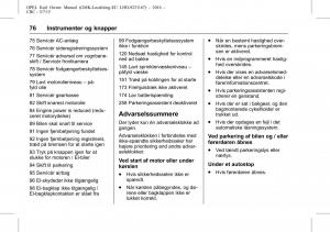 Opel-Karl-Bilens-instruktionsbog page 77 min