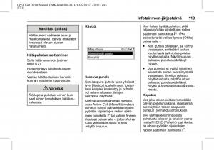 Opel-Karl-owners-manual page 120 min