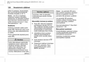 Opel-Karl-owners-manual page 129 min