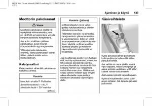 Opel-Karl-owners-manual page 140 min