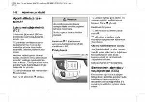 Opel-Karl-owners-manual page 143 min