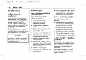 Opel-Karl-owners-manual page 155 min