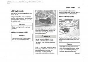 Opel-Karl-owners-manual page 158 min