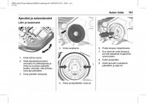 Opel-Karl-owners-manual page 162 min