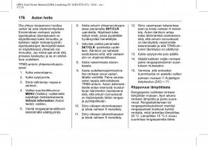 Opel-Karl-owners-manual page 177 min