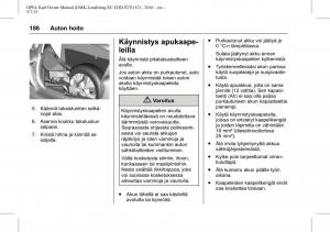 Opel-Karl-owners-manual page 187 min