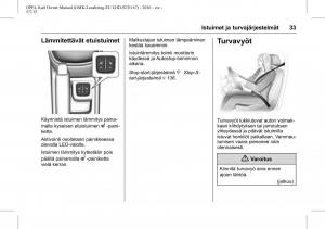 Opel-Karl-owners-manual page 34 min