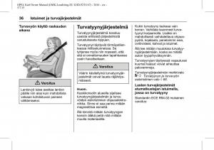 Opel-Karl-owners-manual page 37 min