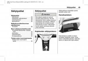 Opel-Karl-owners-manual page 50 min