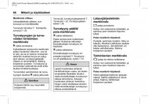 Opel-Karl-owners-manual page 67 min