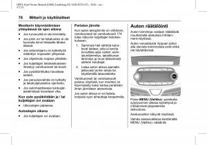 Opel-Karl-owners-manual page 79 min