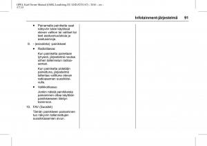 Opel-Karl-owners-manual page 92 min