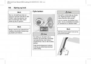 Opel-Karl-bruksanvisningen page 149 min