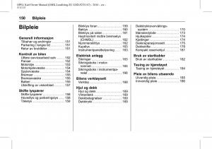 Opel-Karl-bruksanvisningen page 151 min