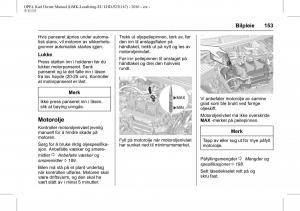 Opel-Karl-bruksanvisningen page 154 min