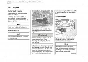 Opel-Karl-bruksanvisningen page 155 min