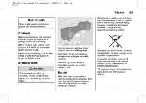 Opel-Karl-bruksanvisningen page 156 min