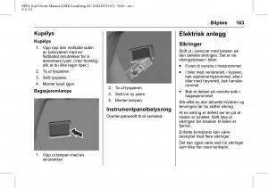 Opel-Karl-bruksanvisningen page 164 min