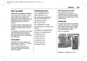 Opel-Karl-bruksanvisningen page 170 min