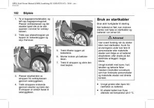 Opel-Karl-bruksanvisningen page 183 min