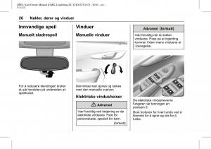 Opel-Karl-bruksanvisningen page 27 min