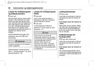 Opel-Karl-bruksanvisningen page 67 min