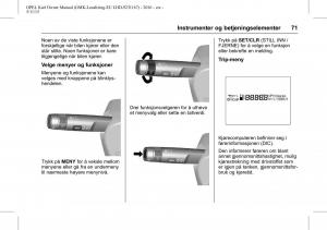 Opel-Karl-bruksanvisningen page 72 min