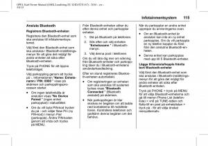 Opel-Karl-instruktionsbok page 116 min