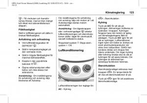 Opel-Karl-instruktionsbok page 124 min