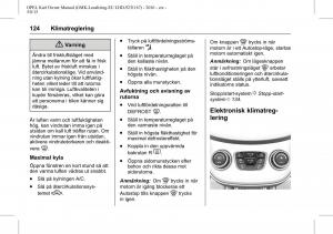 Opel-Karl-instruktionsbok page 125 min