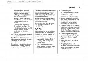 Opel-Karl-instruktionsbok page 180 min