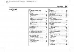 Opel-Karl-instruktionsbok page 202 min