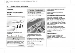 Opel-Karl-instruktionsbok page 27 min