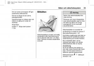 Opel-Karl-instruktionsbok page 34 min