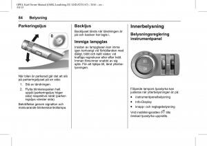 Opel-Karl-instruktionsbok page 85 min