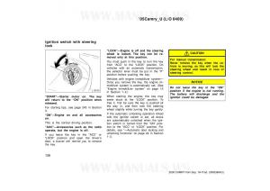 Toyota-Camry-VI-6-owners-manual page 126 min