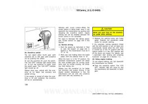 Toyota-Camry-VI-6-owners-manual page 128 min