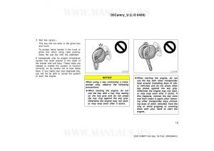 Toyota-Camry-VI-6-owners-manual page 13 min