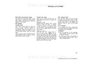 Toyota-Camry-VI-6-owners-manual page 161 min