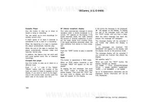 Toyota-Camry-VI-6-owners-manual page 164 min