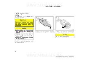 Toyota-Camry-VI-6-owners-manual page 20 min