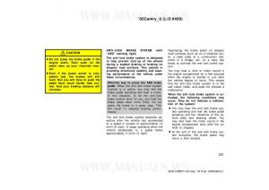 Toyota-Camry-VI-6-owners-manual page 221 min