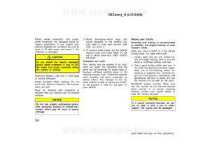 Toyota-Camry-VI-6-owners-manual page 284 min