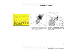 Toyota-Camry-VI-6-owners-manual page 89 min